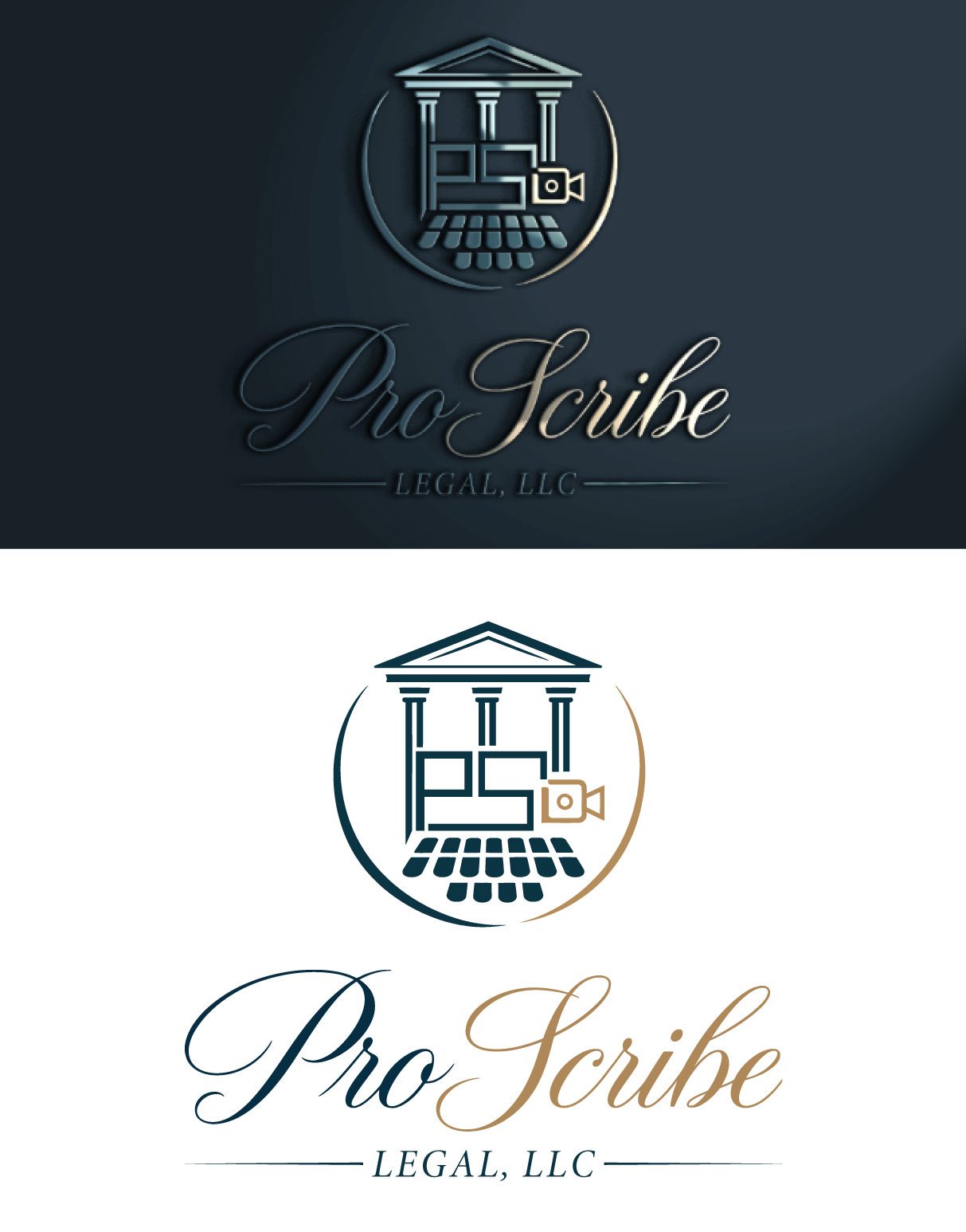 Logo Design by Chanel graphics for Baij Court Reporting, LLC | Design #37510606