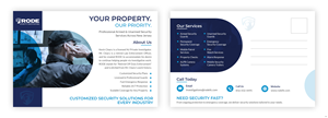 Postcard Design by pb for Rode Investigations & Security LLC | Design: #37511217