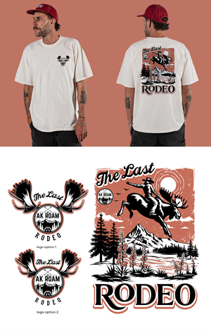 T-shirt Design by KickArt for AK ROAM | Design: #37509811