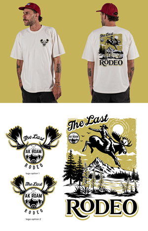 T-shirt Design by KickArt for AK ROAM | Design: #37509812