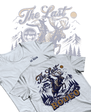 T-shirt Design by tyaz 2 for AK ROAM | Design: #37511036