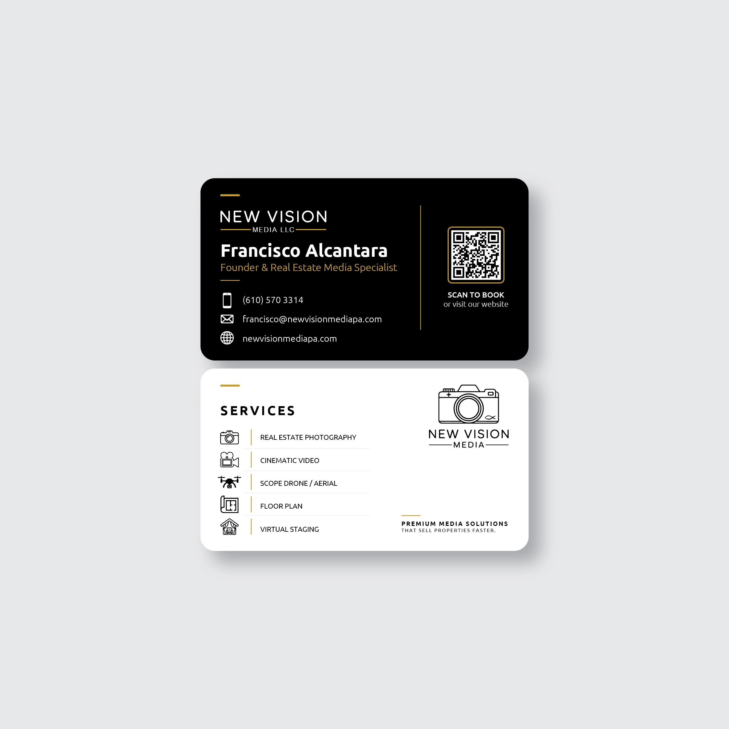Diseño de Tarjeta de Presentación por ArchaProduction para este proyecto | Diseño #37509548