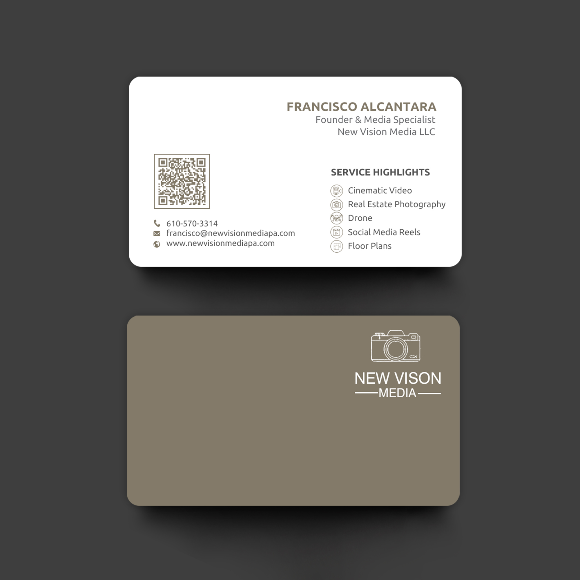 Business Card Design by chandrayaan.creative for this project | Design #37533606