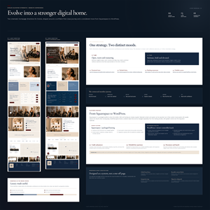 Web Design by maria.hanshaw.designer for this project | Design #37529327