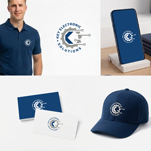 Logo Design by HADE DESAIN for Key Electronic Solutions, LLC | Design: #37517905