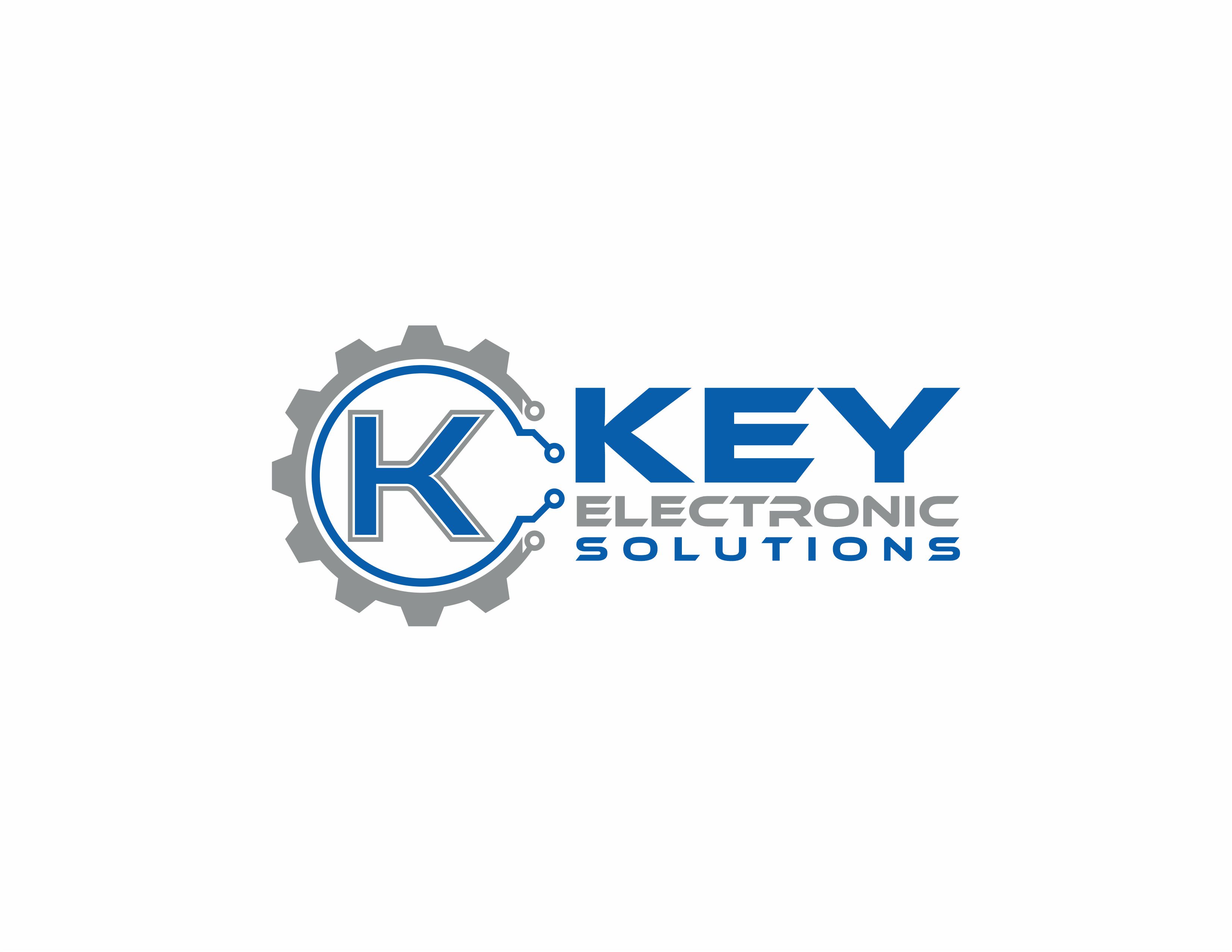 Logo Design by alkaline for Key Electronic Solutions, LLC | Design #37512606