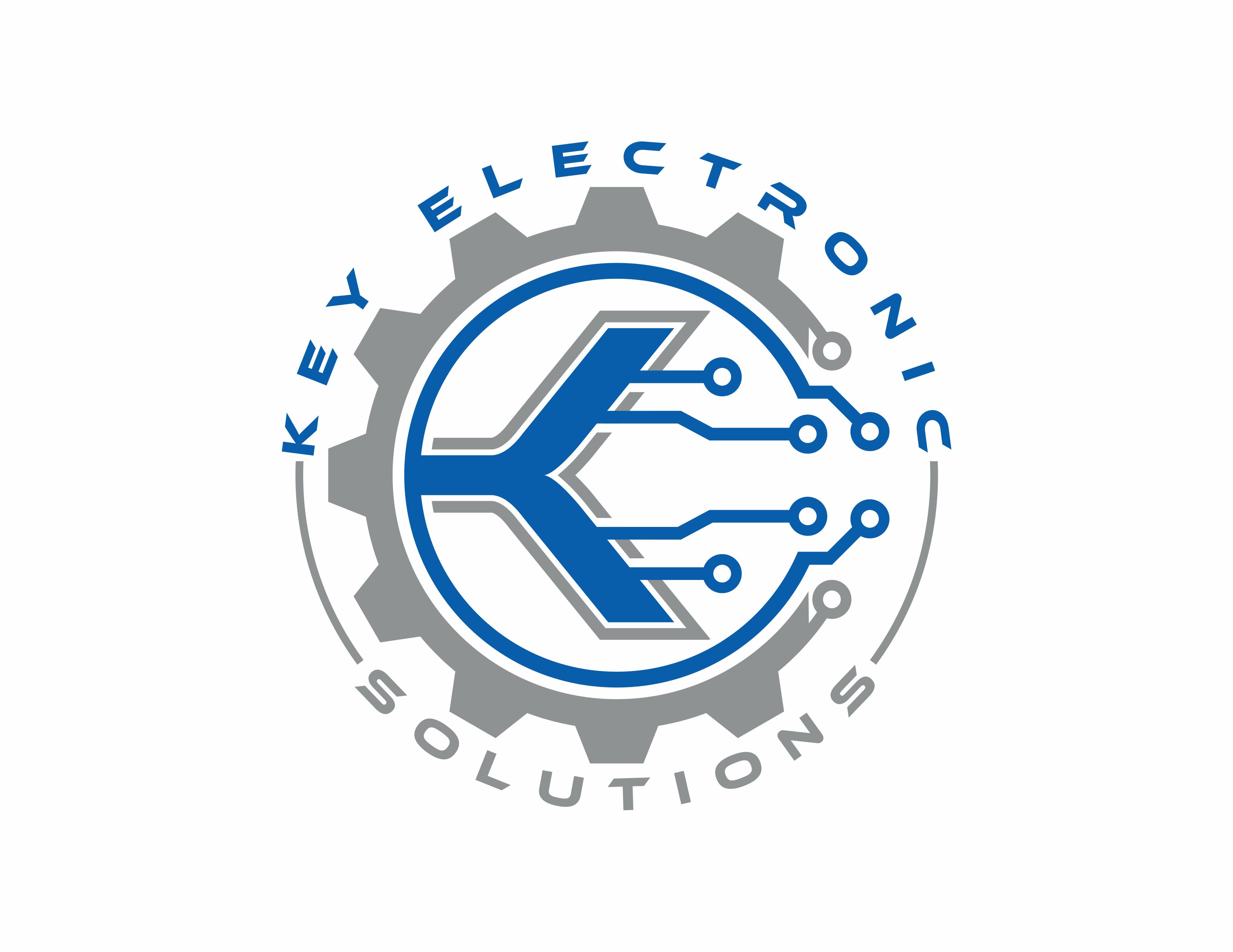 Logo Design by alkaline for Key Electronic Solutions, LLC | Design #37512608