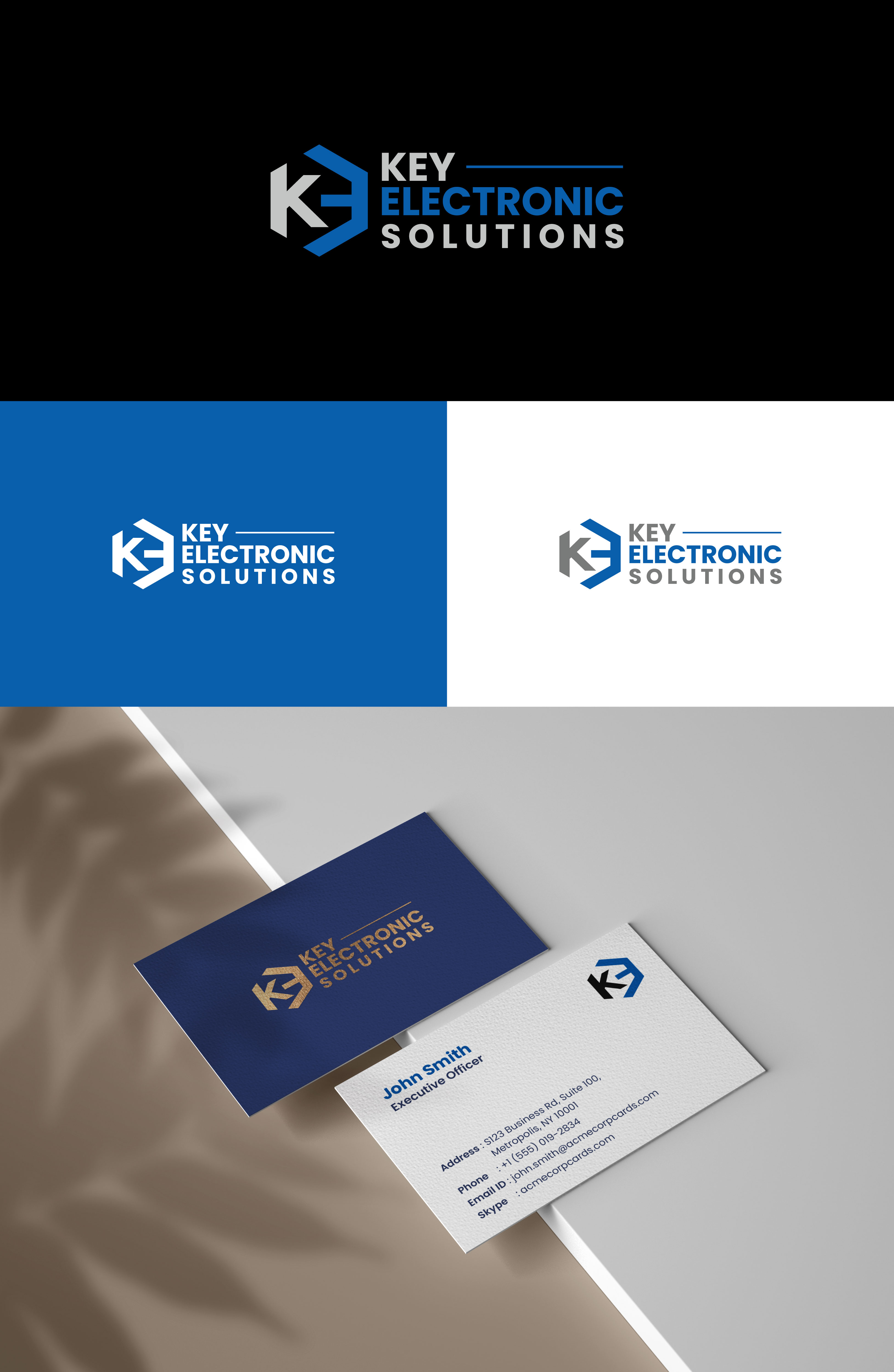 Logo-Design von Arindam.Design für Key Electronic Solutions, LLC | Design #37513433