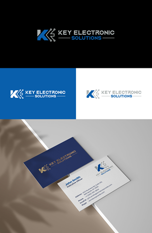 Logo Design by Arindam.Design for Key Electronic Solutions, LLC | Design: #37513435
