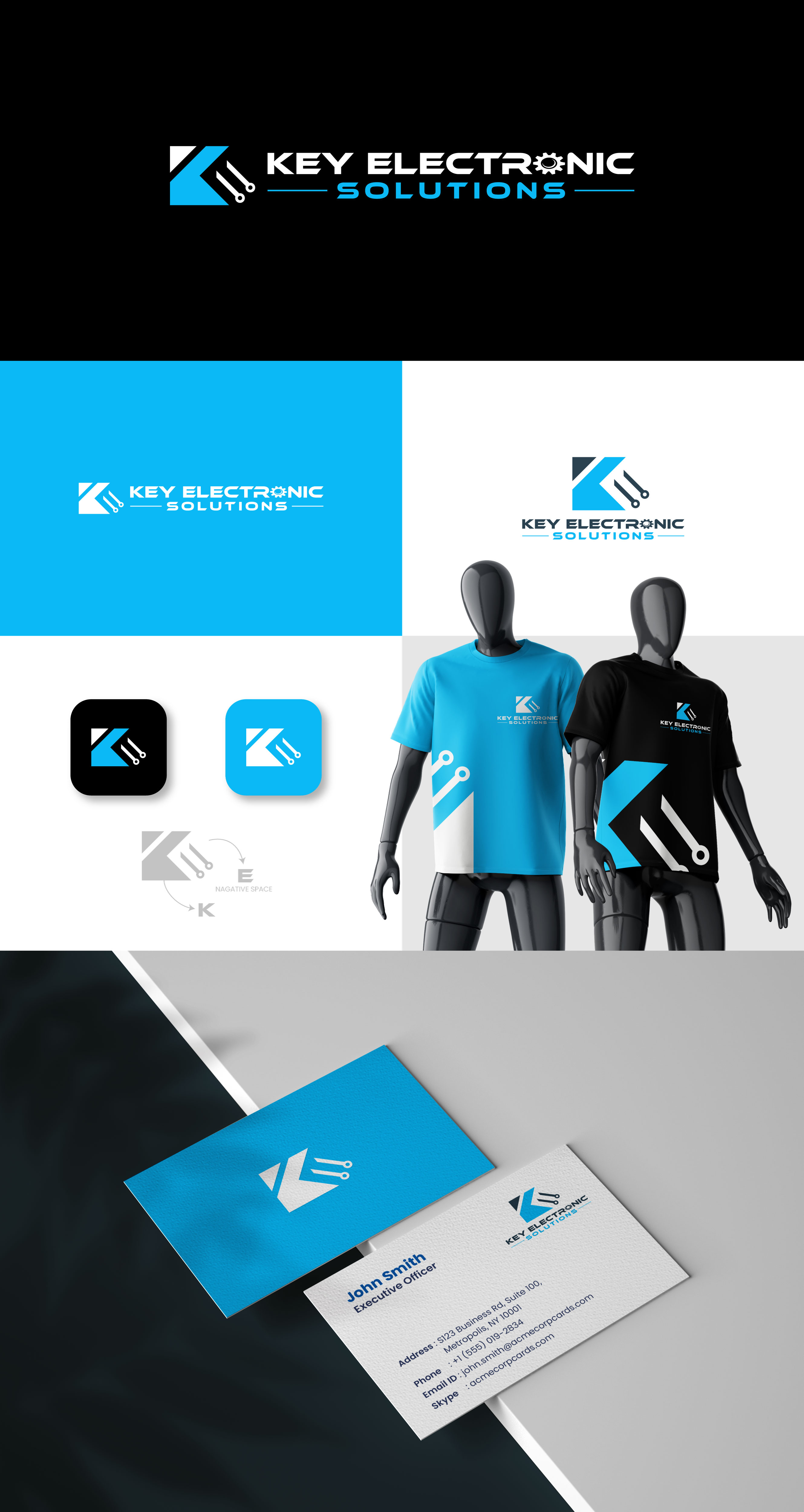 Logo-Design von Arindam.Design für Key Electronic Solutions, LLC | Design #37513678