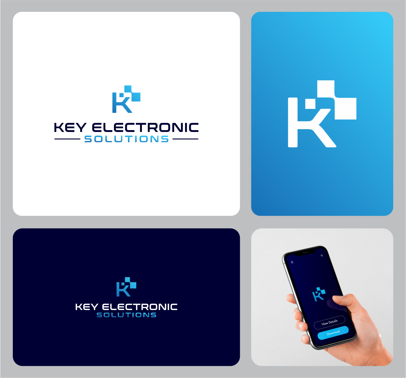 Logo Design by melzh for Key Electronic Solutions, LLC | Design #37513189