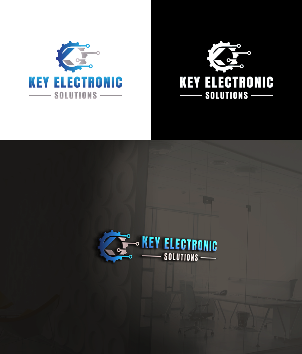 Logo Design by RA-bica for Key Electronic Solutions, LLC | Design #37514297