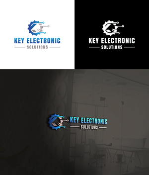 Logo Design by RA-bica for Key Electronic Solutions, LLC | Design: #37514297