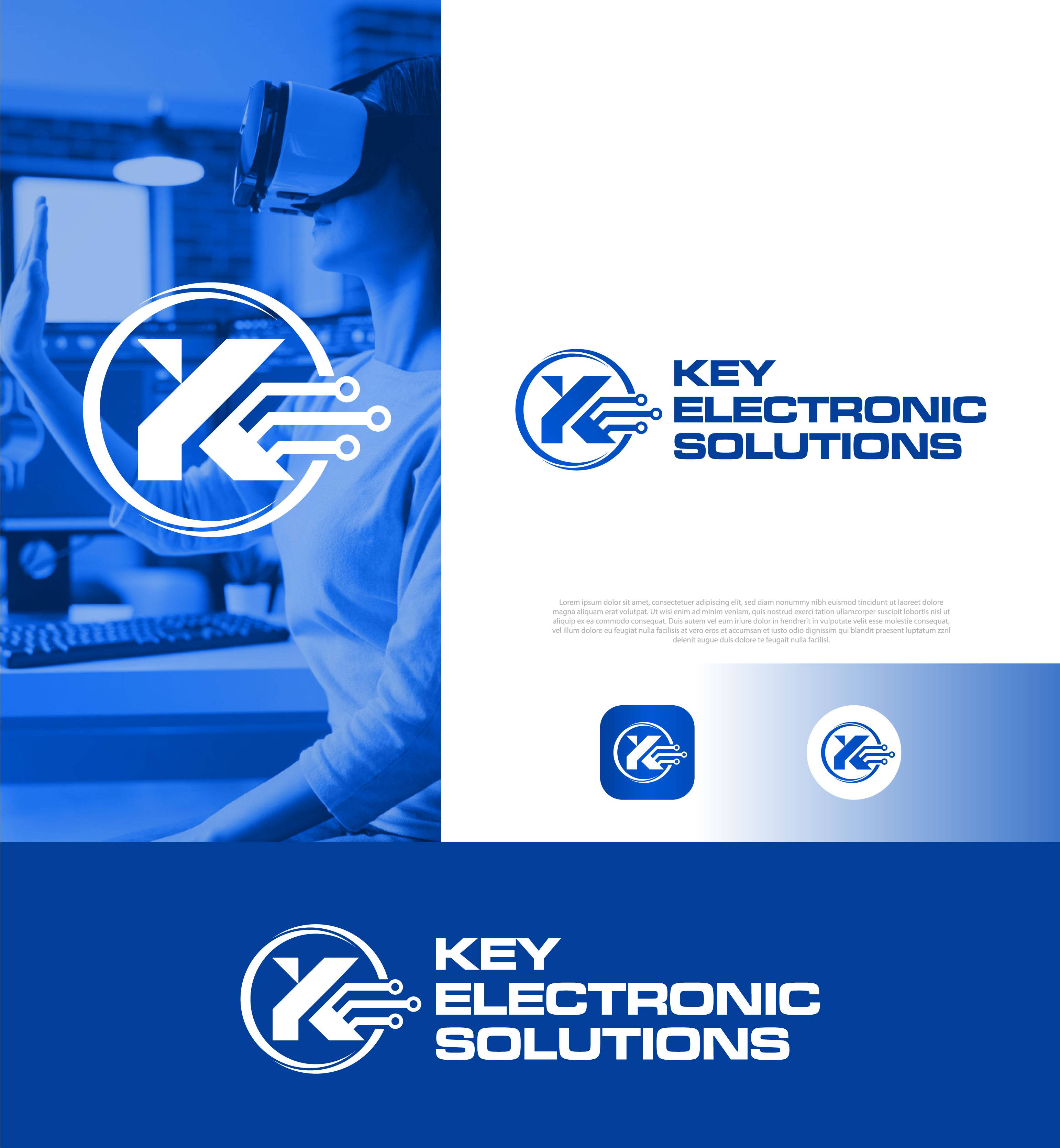 Diseño de Logo por yellowdot para Key Electronic Solutions, LLC | Diseño #37514410