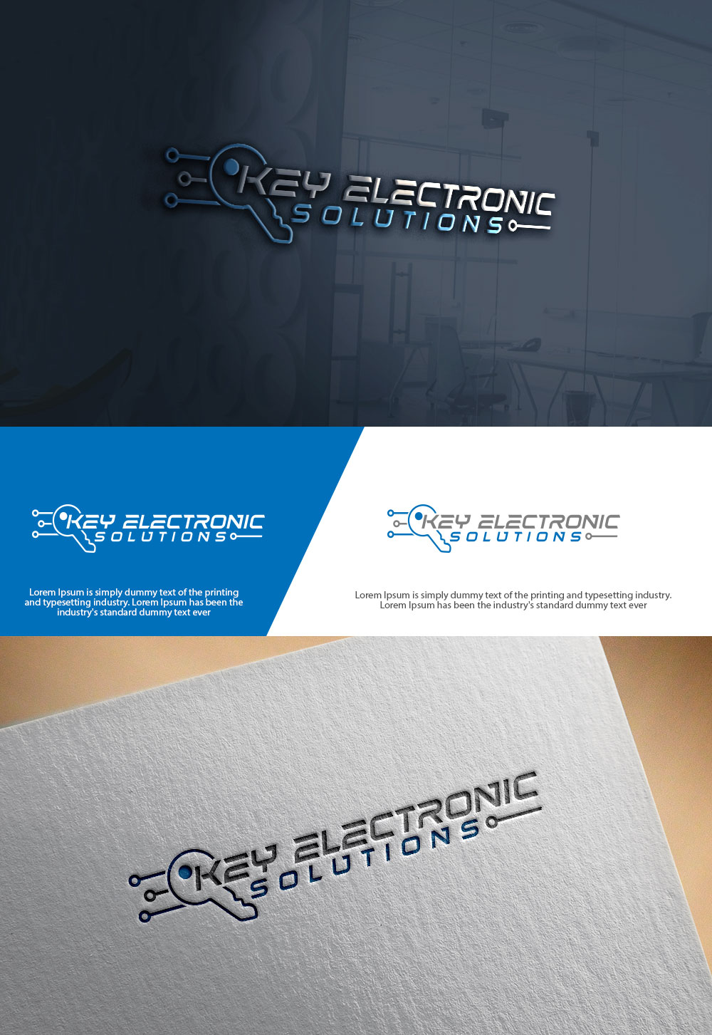 Logo Design by sulemani  creation for Key Electronic Solutions, LLC | Design #37513348