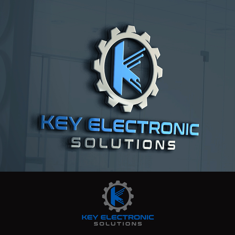 Logo Design by Mahera23 for Key Electronic Solutions, LLC | Design #37535194