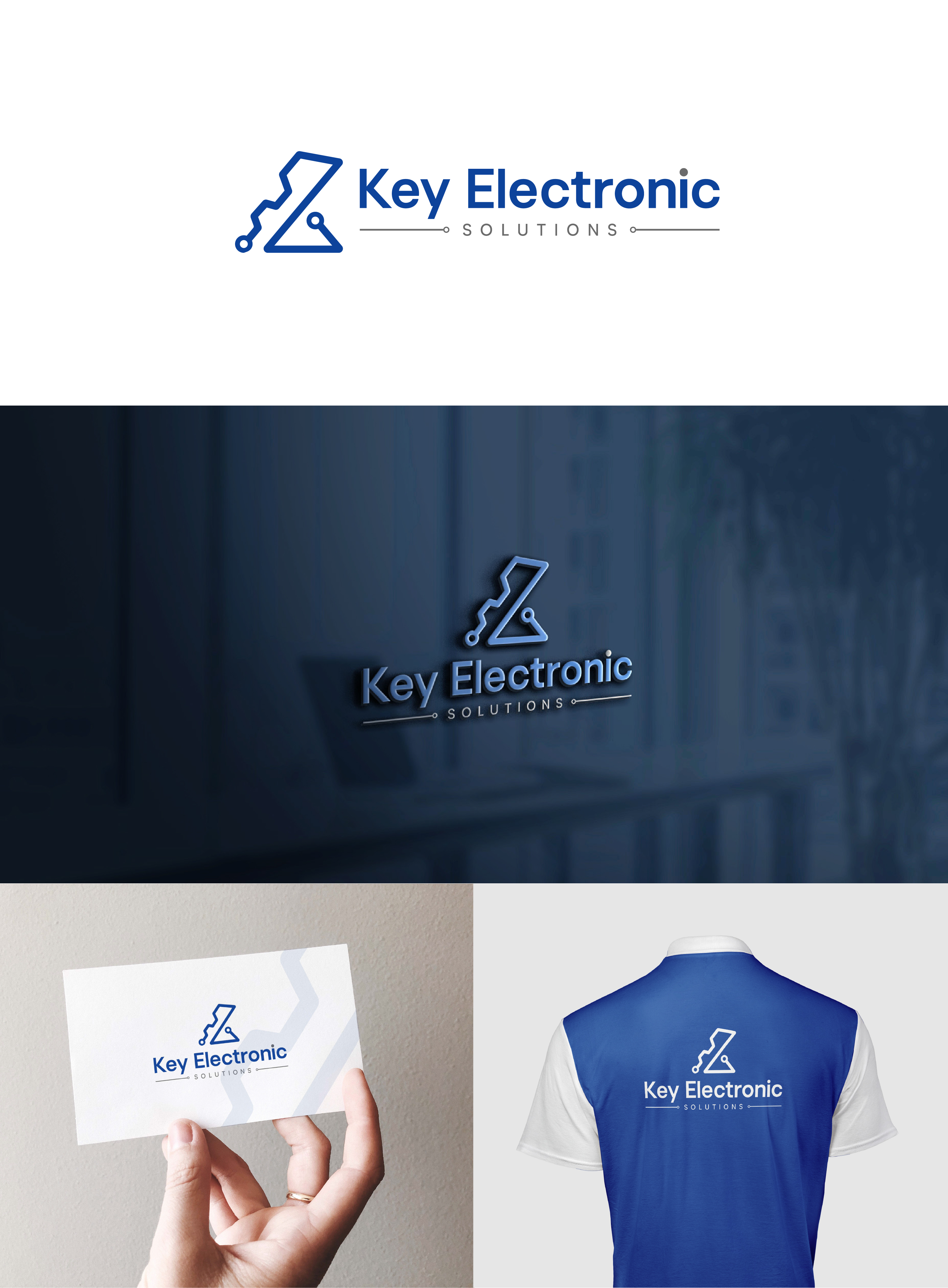 Logo Design by nasim33 for Key Electronic Solutions, LLC | Design #37515170