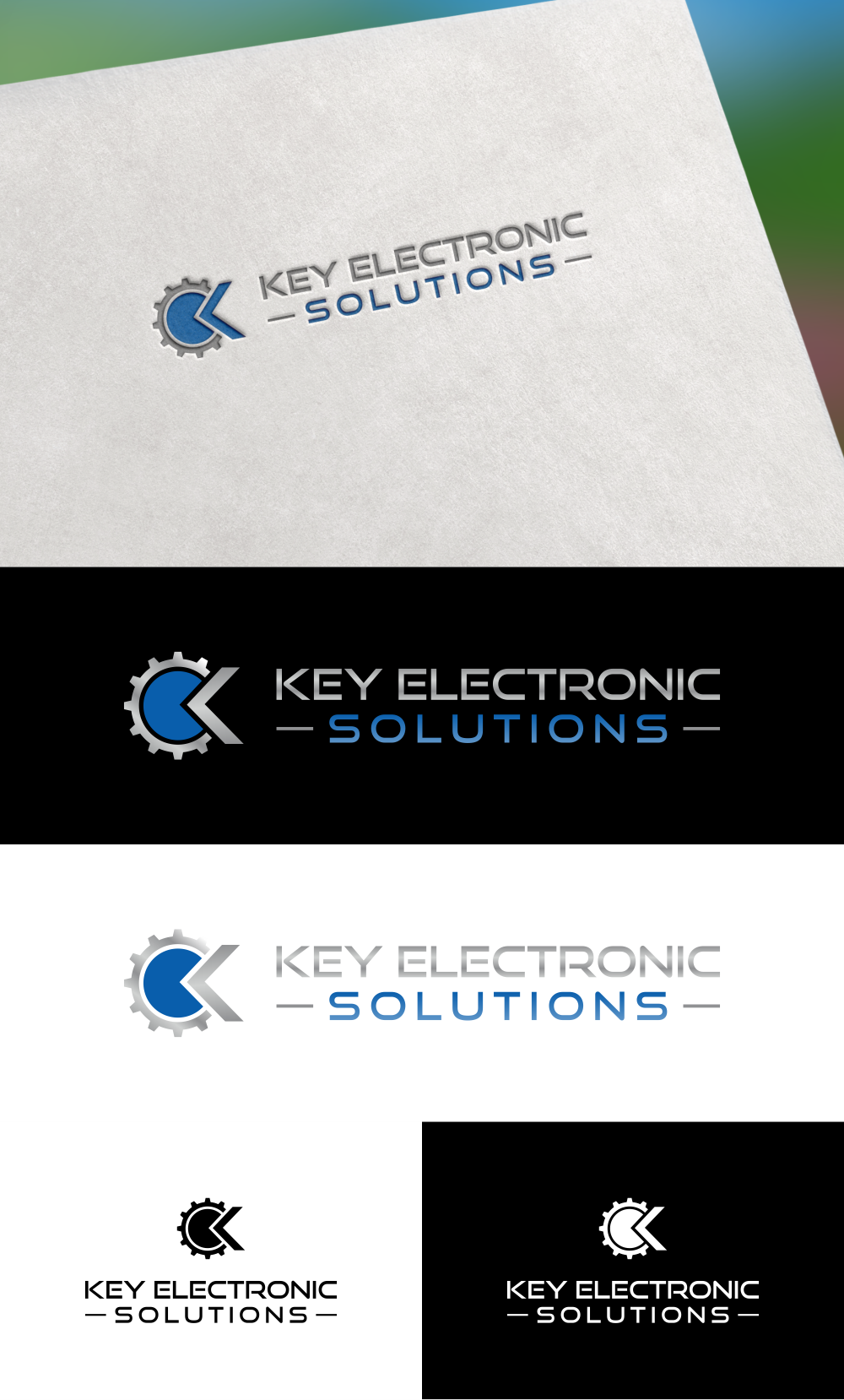 Logo Design by Art_o for Key Electronic Solutions, LLC | Design #37512577