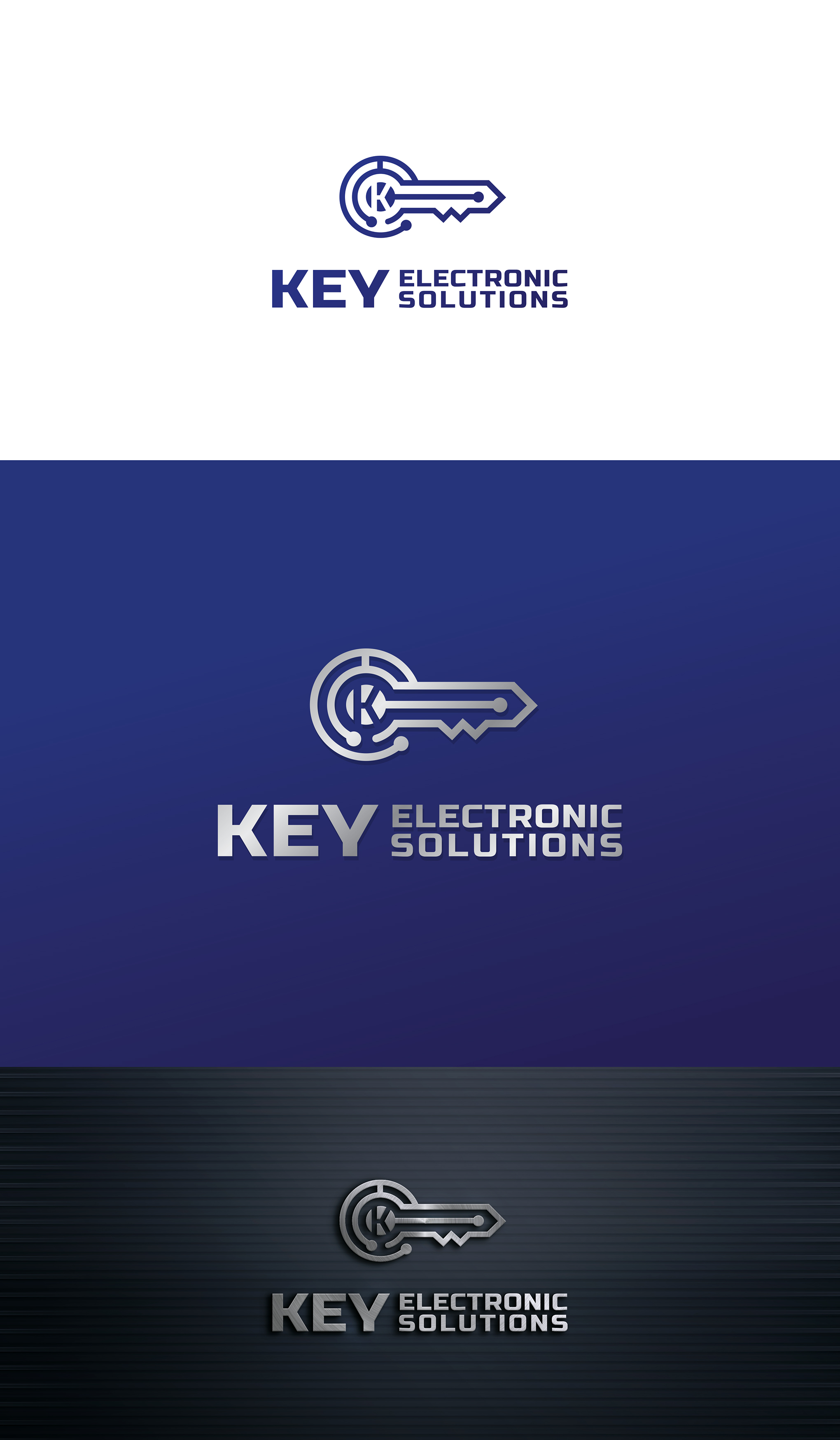 Logo Design by Result Design for Key Electronic Solutions, LLC | Design #37513139