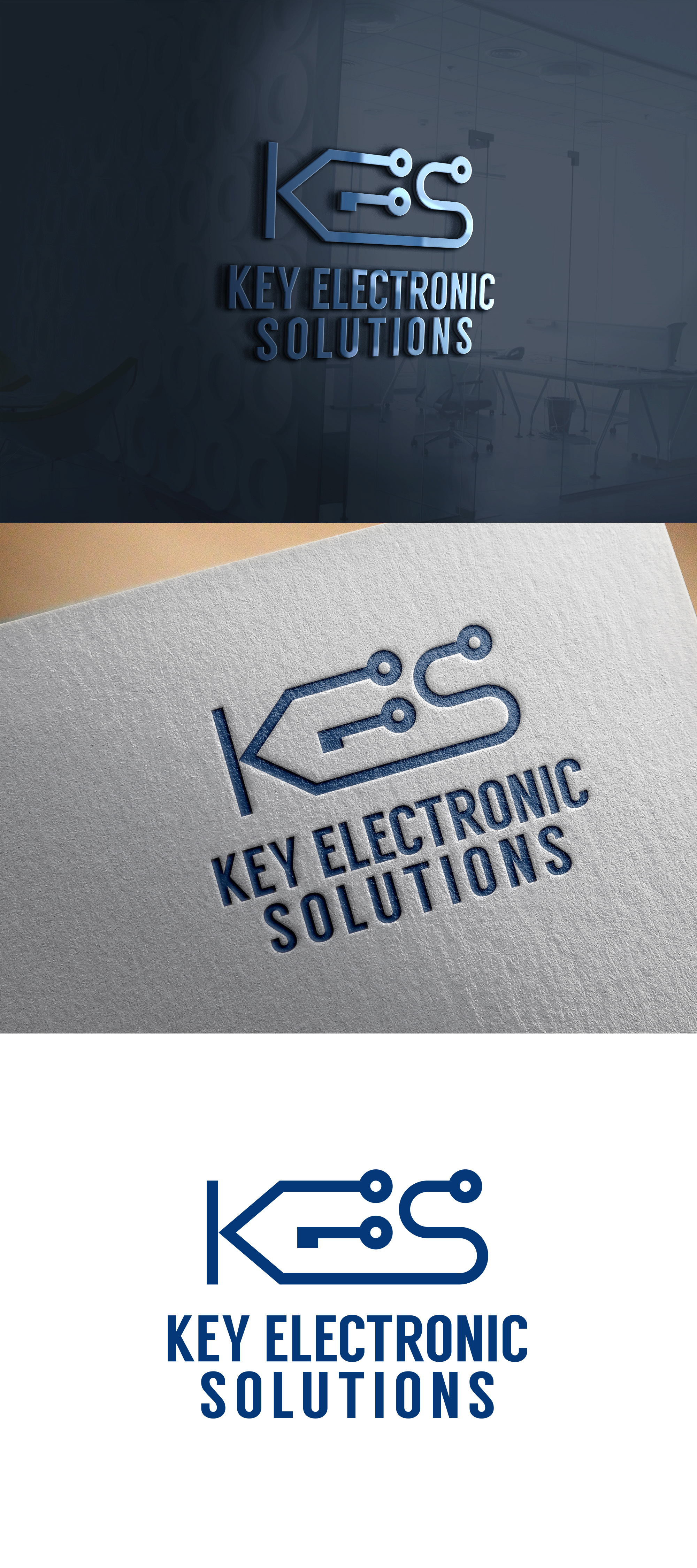 Logo Design by ddog for Key Electronic Solutions, LLC | Design #37524828