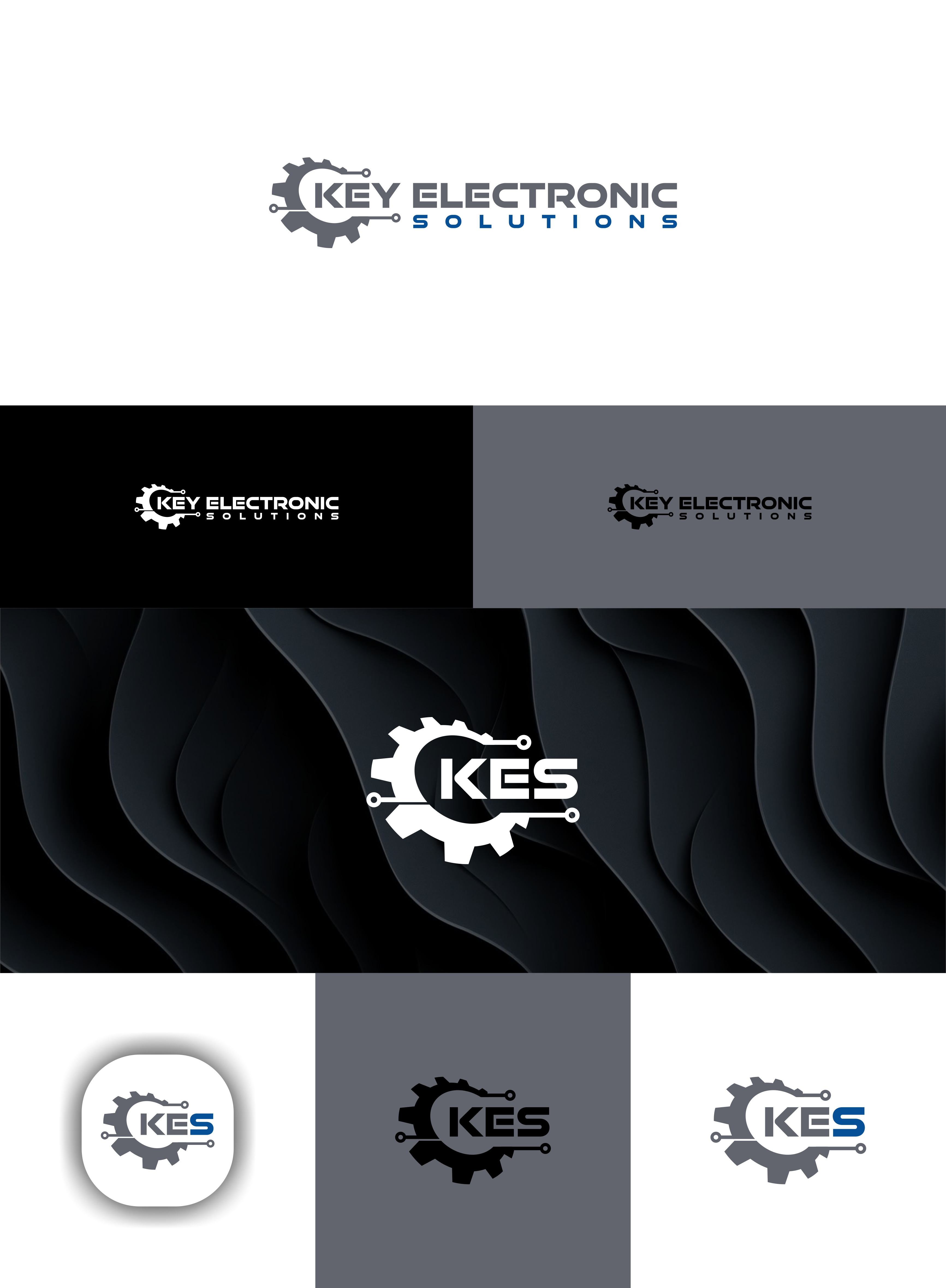 Logo Design by creative dome for Key Electronic Solutions, LLC | Design #37536228