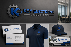 Logo Design by jonjon99 for Key Electronic Solutions, LLC | Design: #37518851