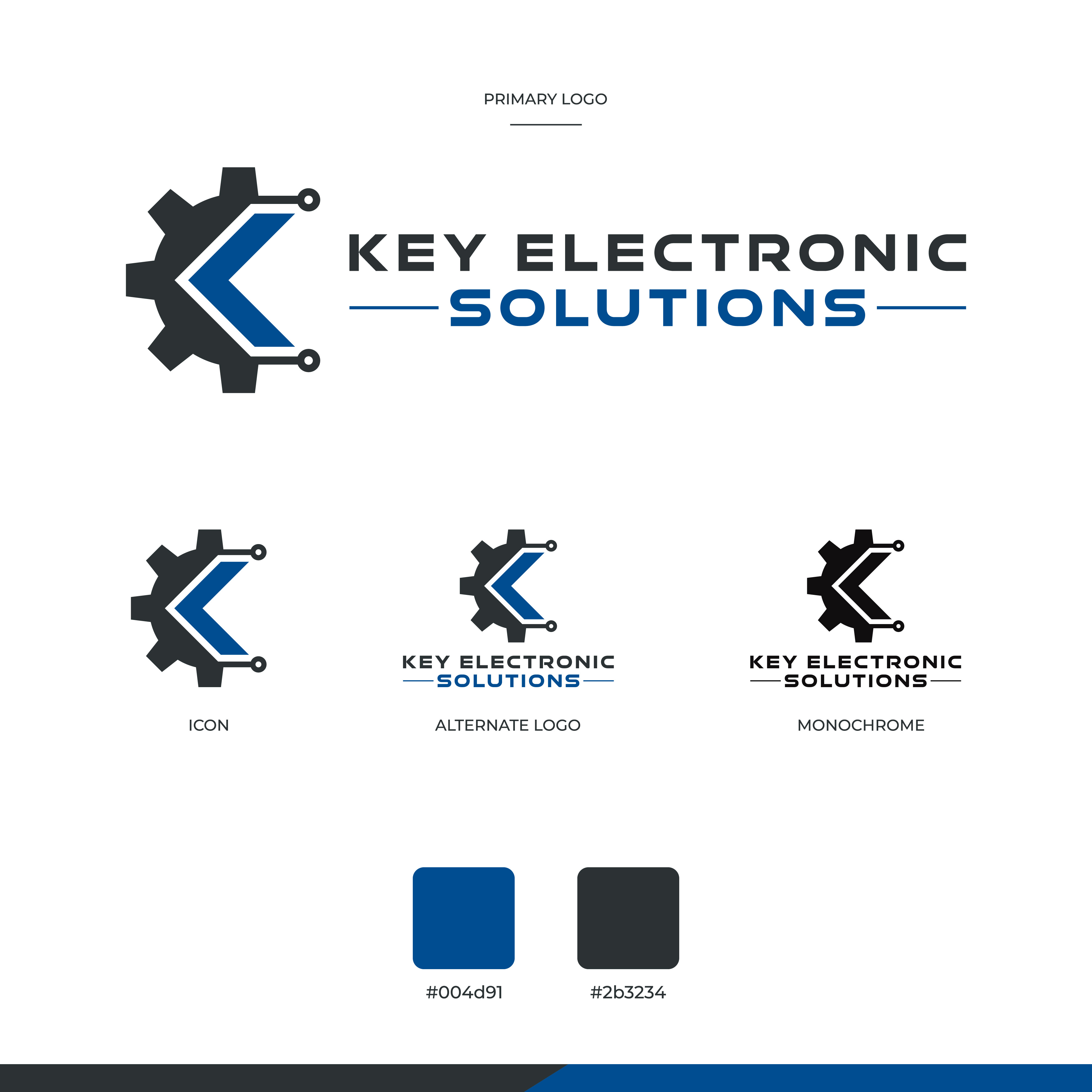 Logo Design by Nurlaila0612 for Key Electronic Solutions, LLC | Design #37511721