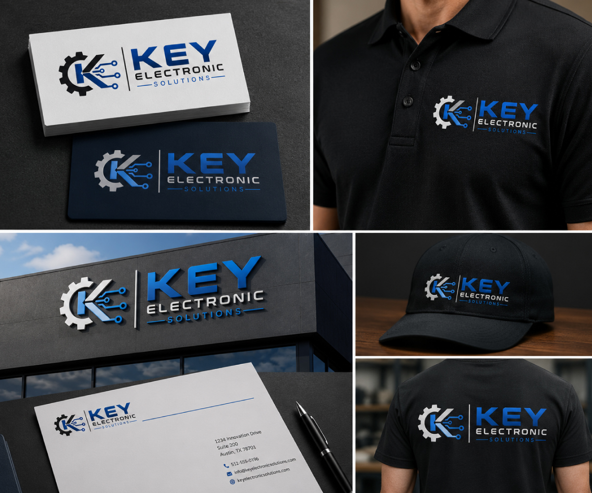 Logo Design by Carlie96 for Key Electronic Solutions, LLC | Design #37525038