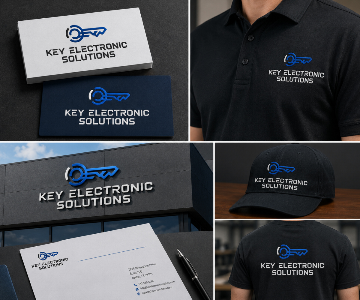 Logo Design by Carlie96 for Key Electronic Solutions, LLC | Design #37525039