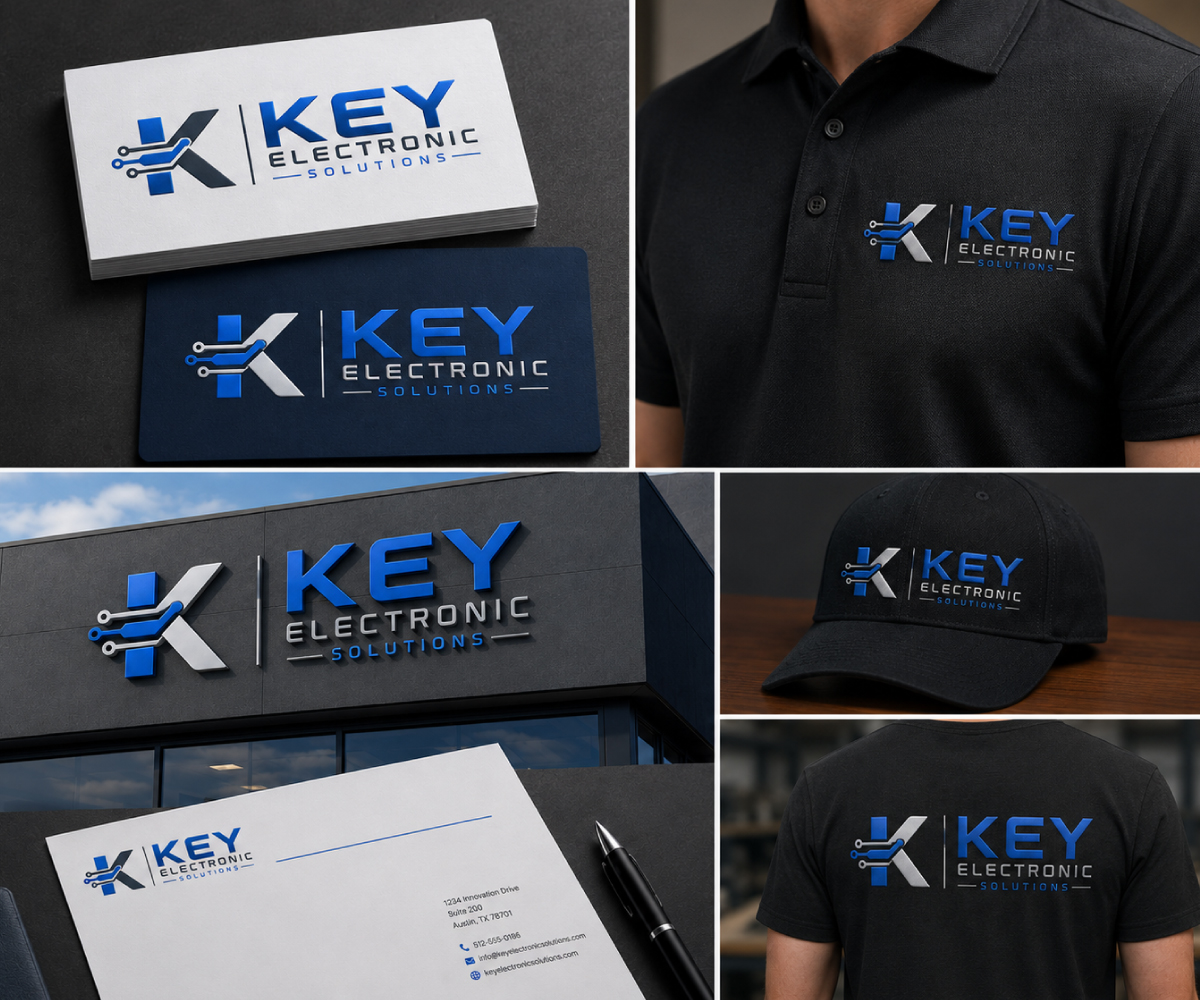 Logo Design by Carlie96 for Key Electronic Solutions, LLC | Design #37525040