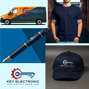 Logo Design by GraphiCoore Studio for Key Electronic Solutions, LLC | Design: #37535380