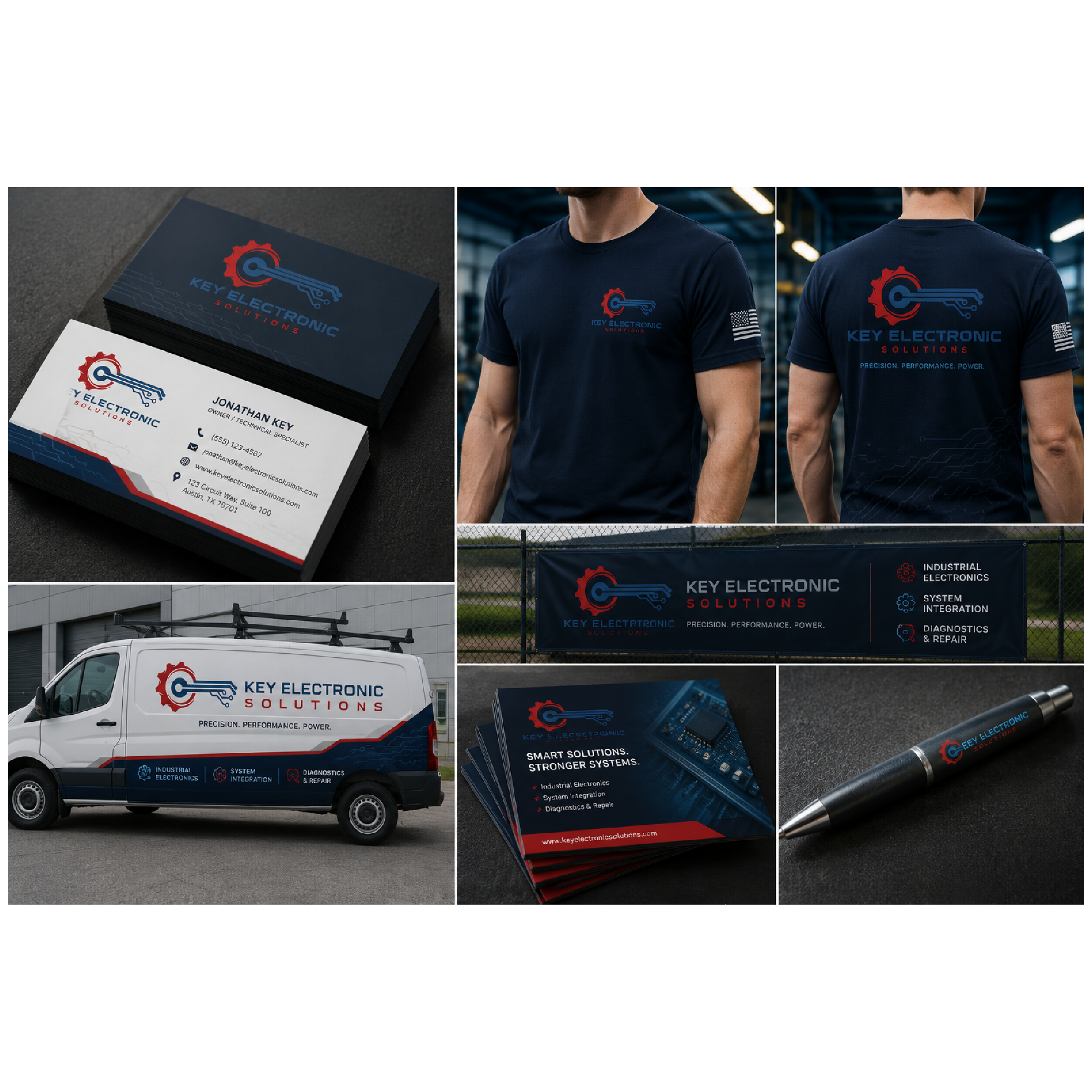 Logo Design by GraphiCoore Studio for Key Electronic Solutions, LLC | Design #37535398
