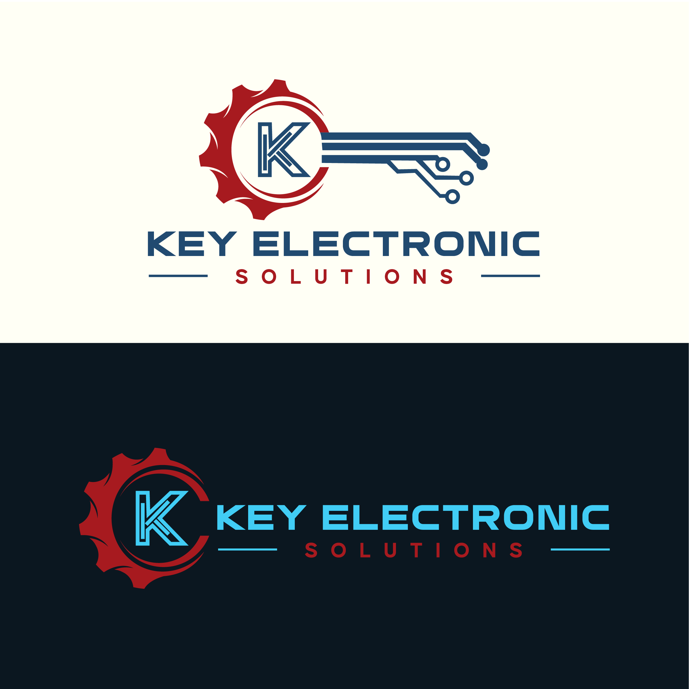 Logo Design by GraphiCoore Studio for Key Electronic Solutions, LLC | Design #37536353