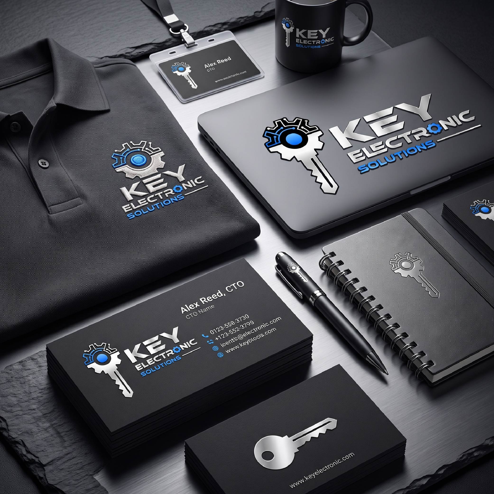 Logo Design by MdJahangirAlam00 for Key Electronic Solutions, LLC | Design #37529680