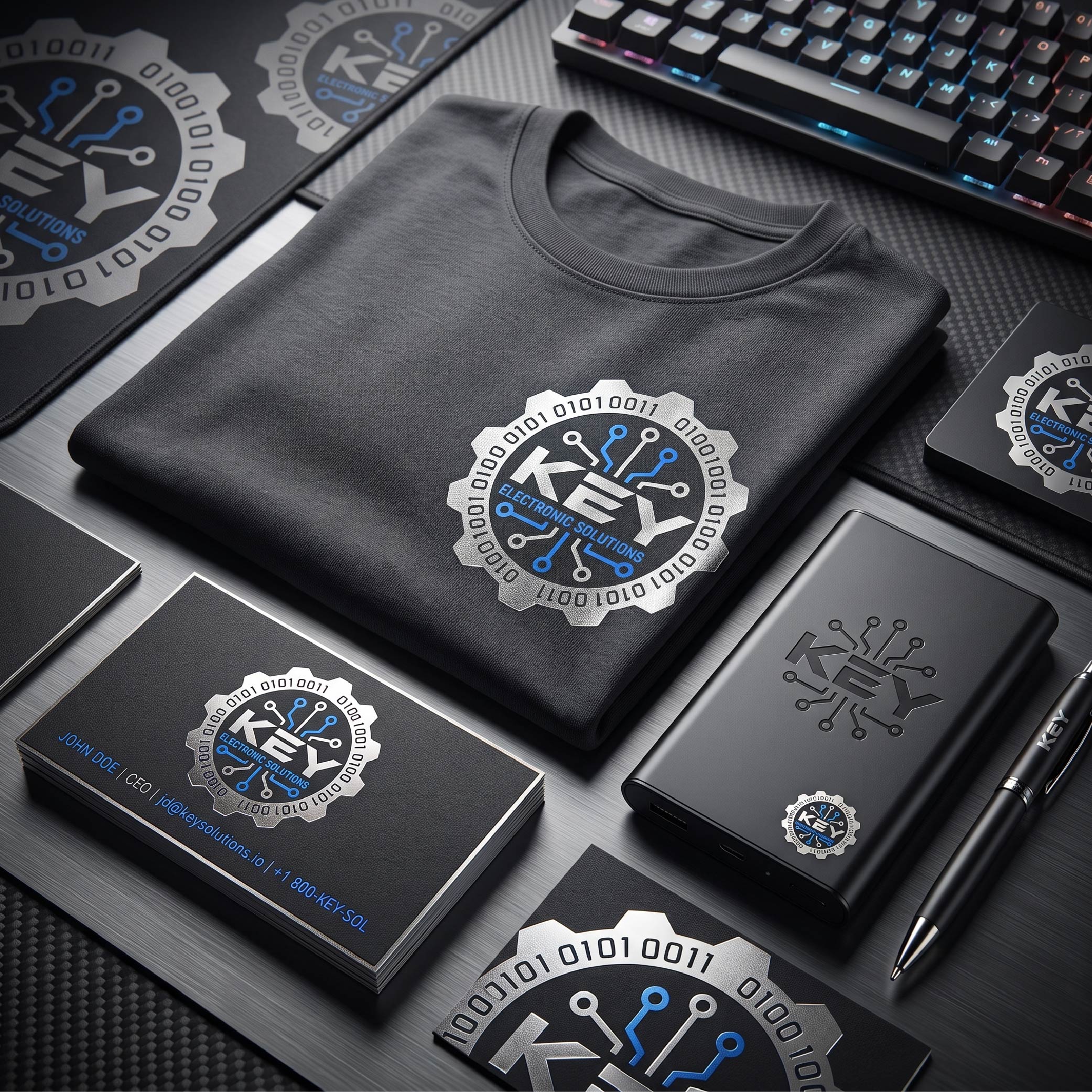 Logo Design by MdJahangirAlam00 for Key Electronic Solutions, LLC | Design #37534096