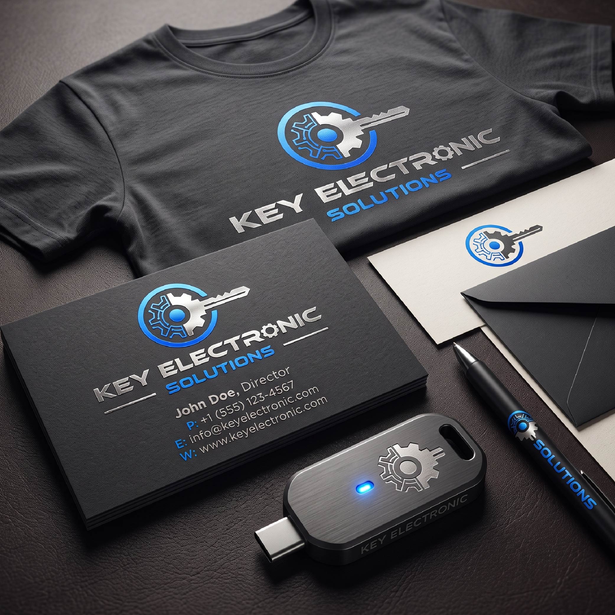 Logo Design by MdJahangirAlam00 for Key Electronic Solutions, LLC | Design #37535540
