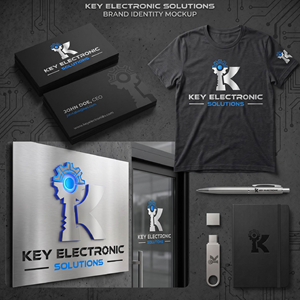 Logo Design by MdJahangirAlam00 for Key Electronic Solutions, LLC | Design: #37536675