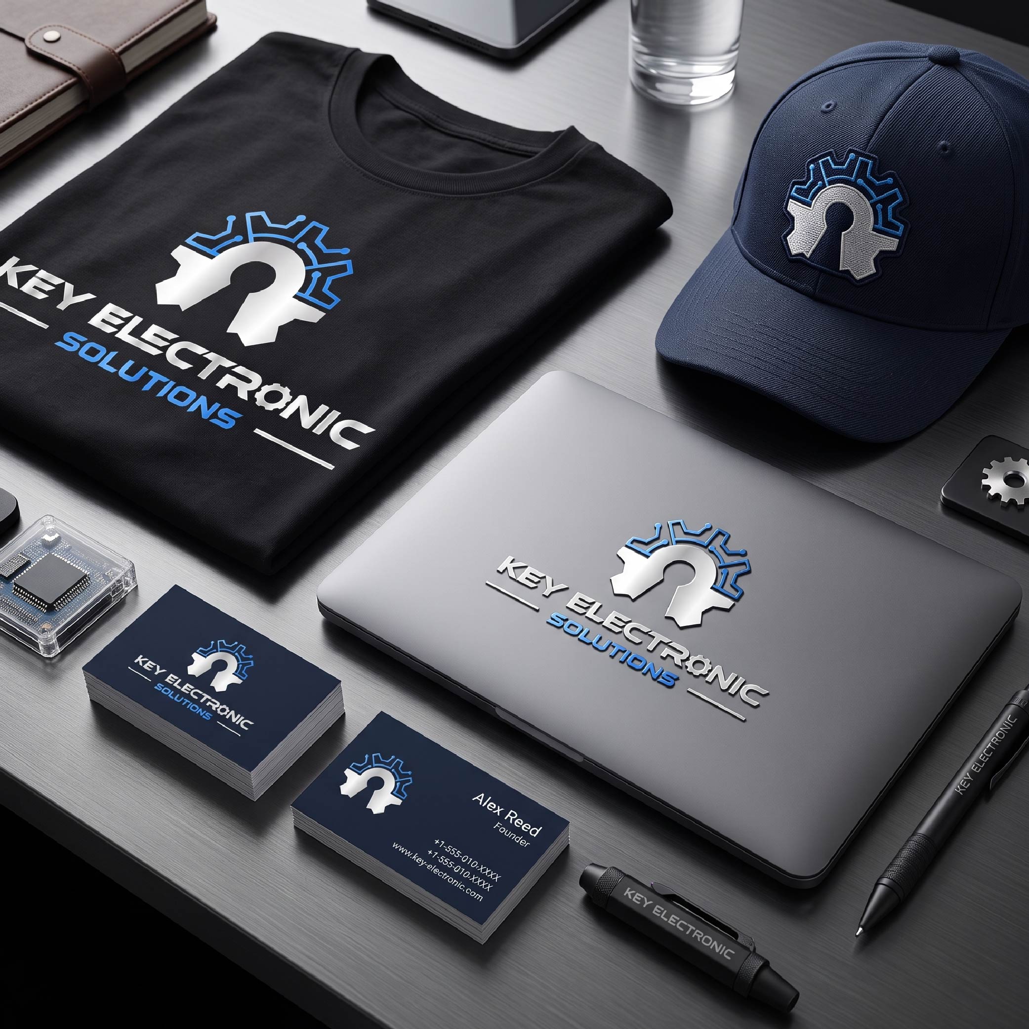Logo Design by MdJahangirAlam00 for Key Electronic Solutions, LLC | Design #37536748