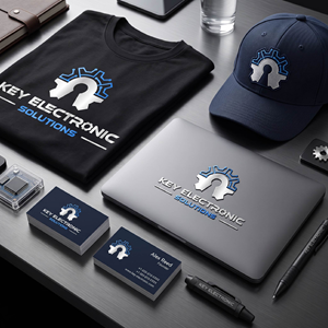 Logo Design by MdJahangirAlam00 for Key Electronic Solutions, LLC | Design: #37536748