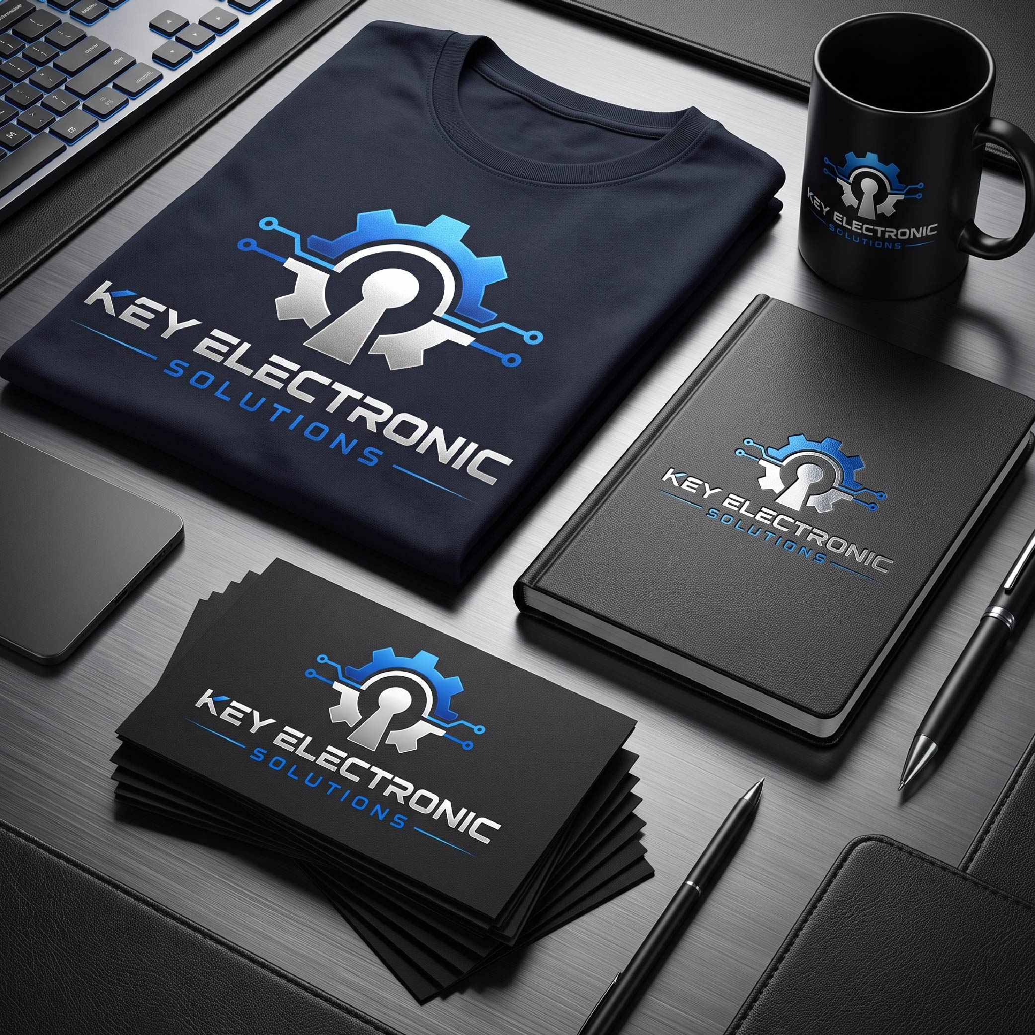 Logo Design by MdJahangirAlam00 for Key Electronic Solutions, LLC | Design #37536872