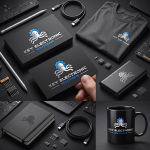 Logo Design by MdJahangirAlam00 for Key Electronic Solutions, LLC | Design: #37556184