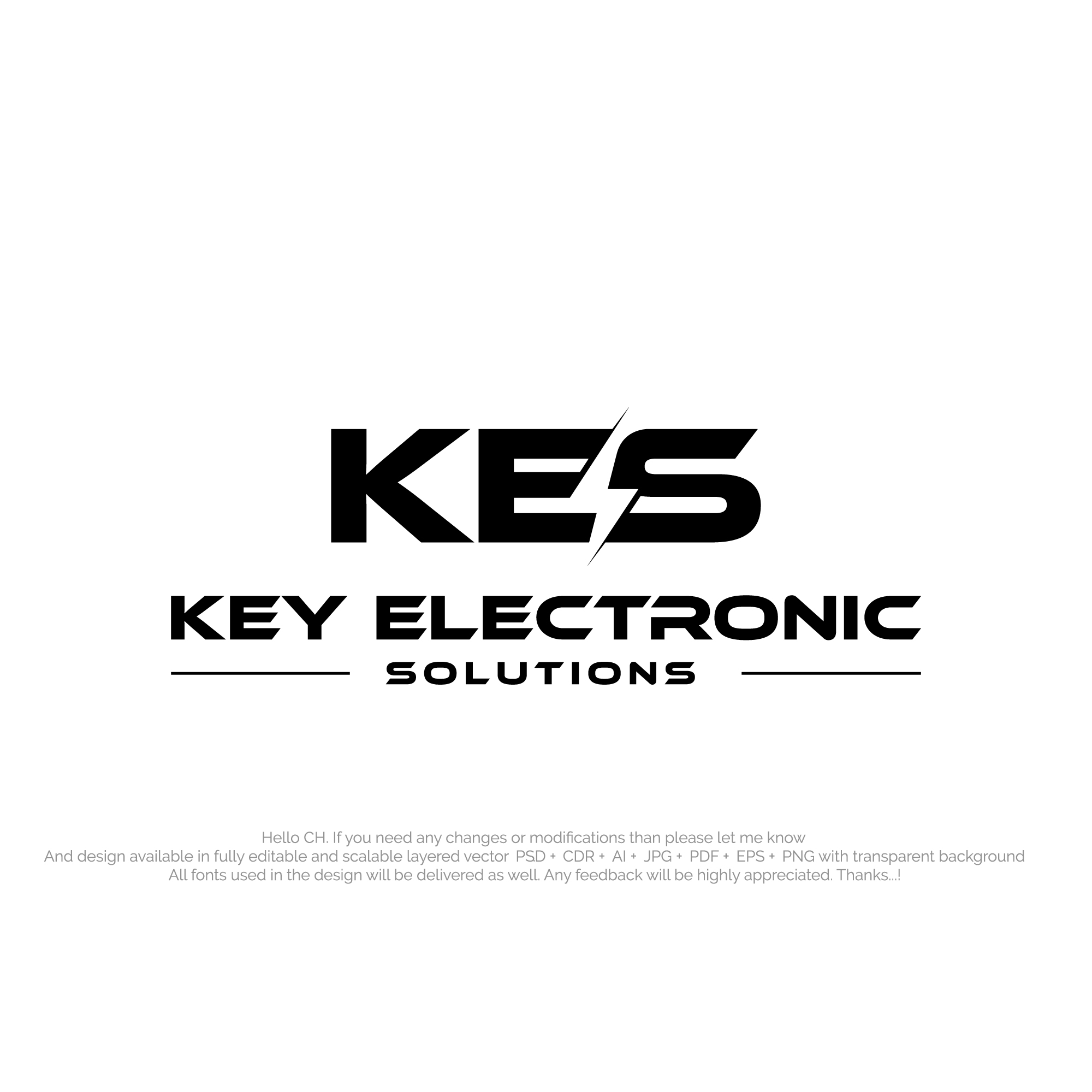 Logo-Design von NexaBrand für Key Electronic Solutions, LLC | Design #37516691
