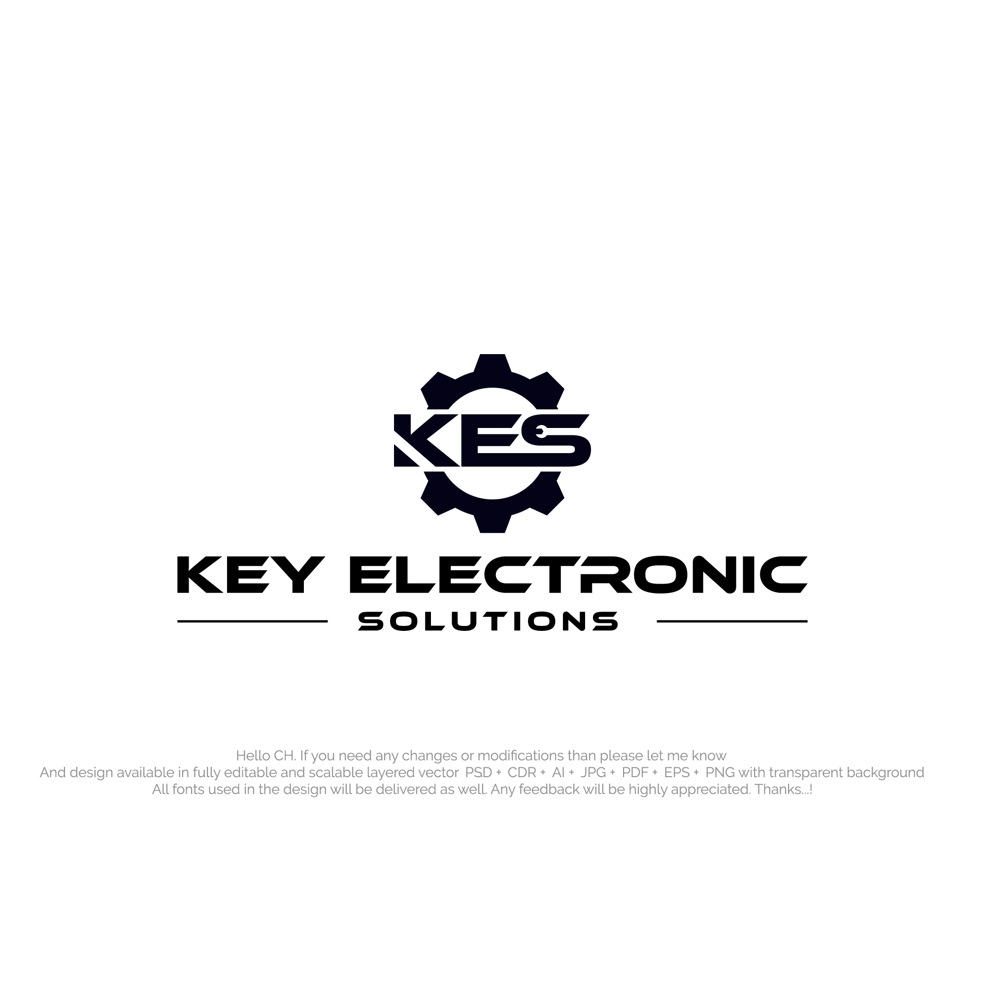 Logo-Design von NexaBrand für Key Electronic Solutions, LLC | Design #37516714