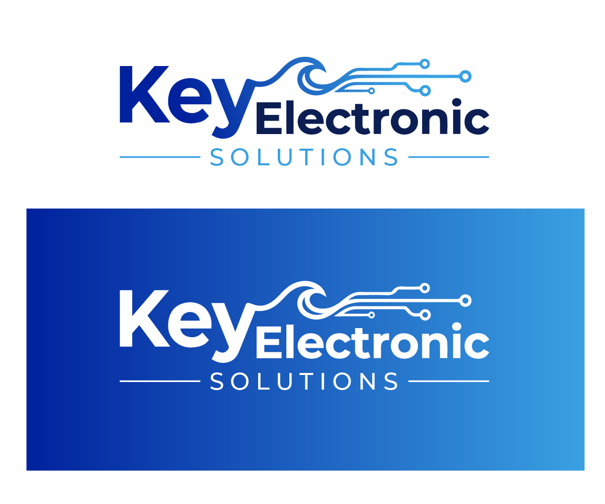 Logo Design by Mala Begum for Key Electronic Solutions, LLC | Design #37536428