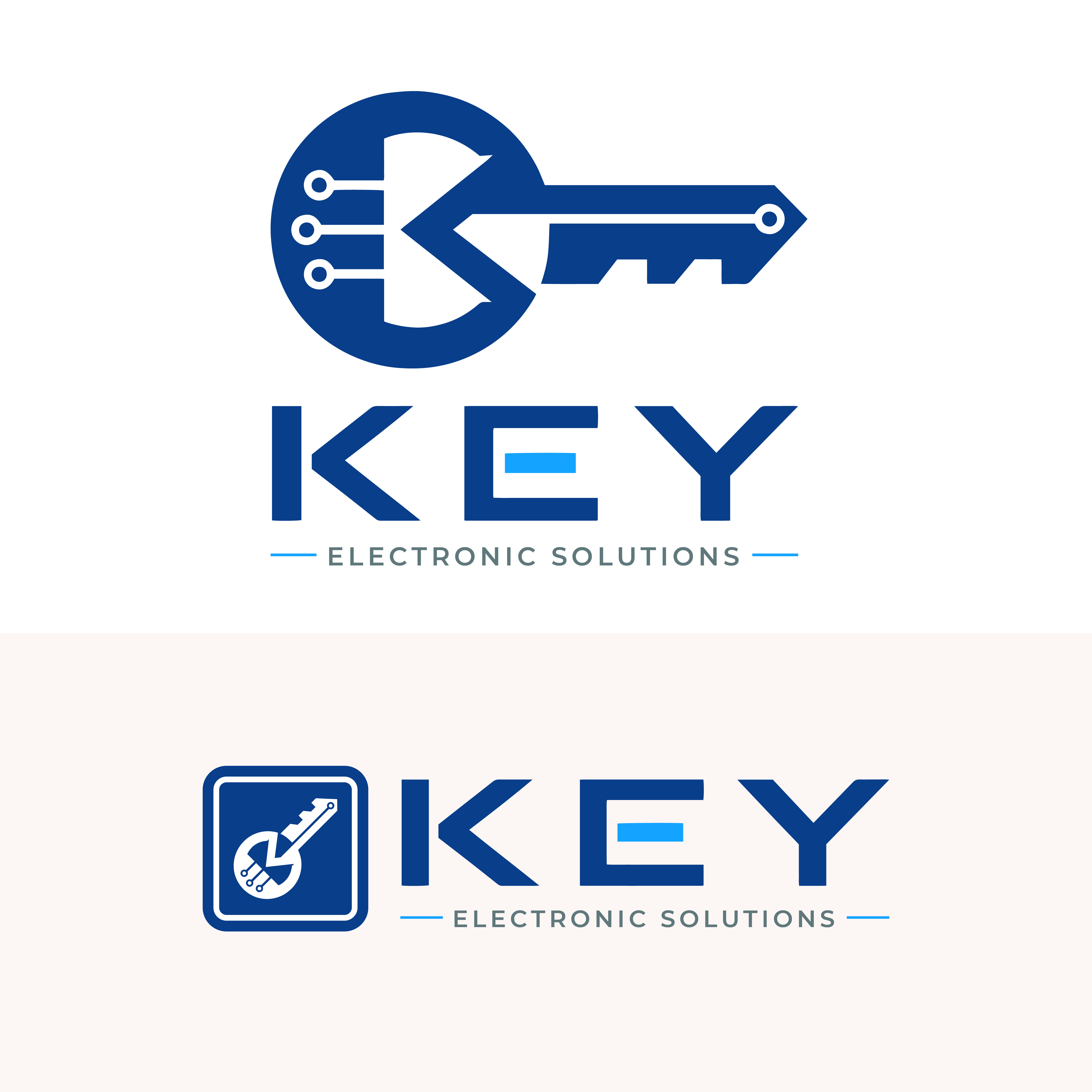 Logo Design by HSNYDesigns for Key Electronic Solutions, LLC | Design #37517771