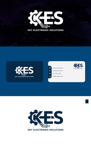 Logo Design by Annapoorna Design Co for Key Electronic Solutions, LLC | Design: #37518431