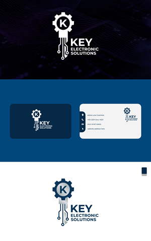 Logo Design by Annapoorna Design Co for Key Electronic Solutions, LLC | Design: #37518432