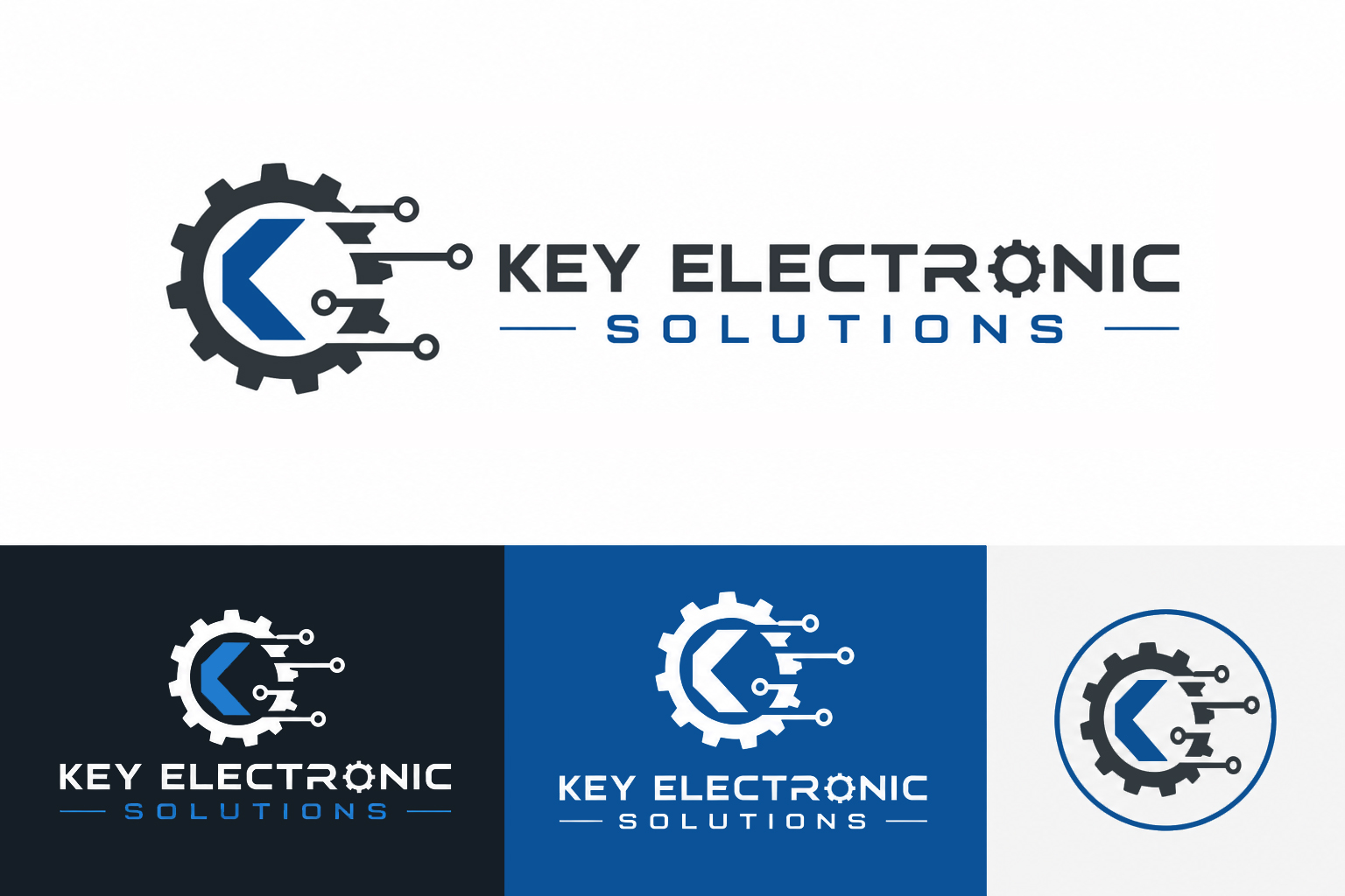 Logo Design by Marioma for Key Electronic Solutions, LLC | Design #37515960