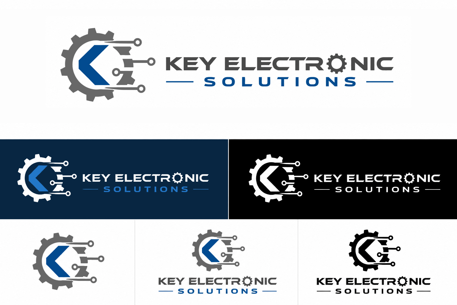 Logo Design by Marioma for Key Electronic Solutions, LLC | Design #37515973