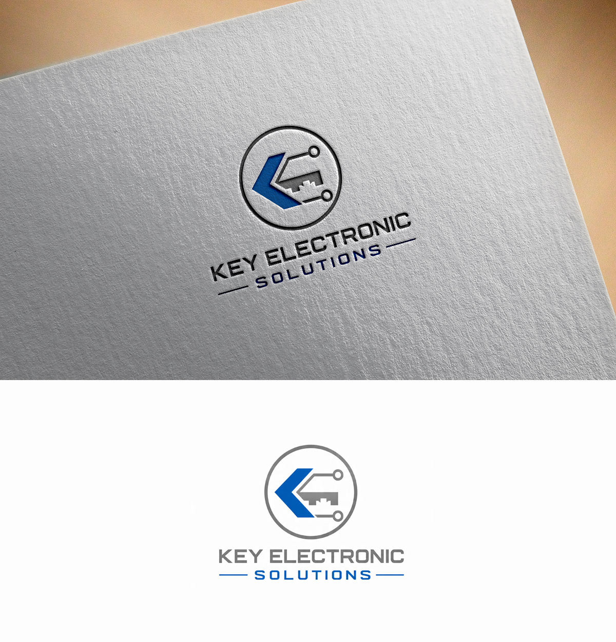 Diseño de Logo por RAVORA para Key Electronic Solutions, LLC | Diseño #37511534